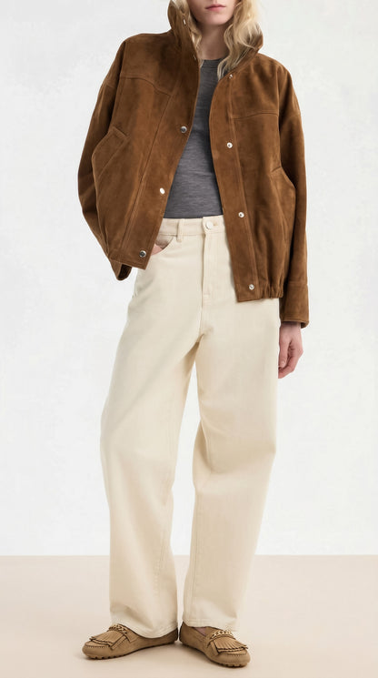 Driver Cadena Light Brown Suede