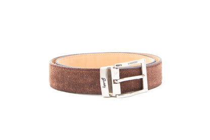 Belt 35mm Suede Brown