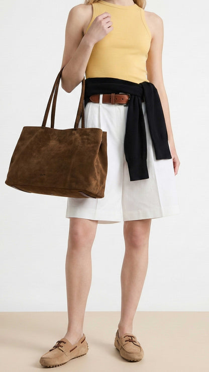 Handbag Matilde Habano Suede