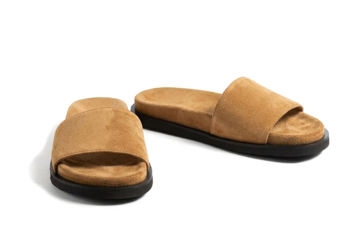 Sandal Federico Suede Camel