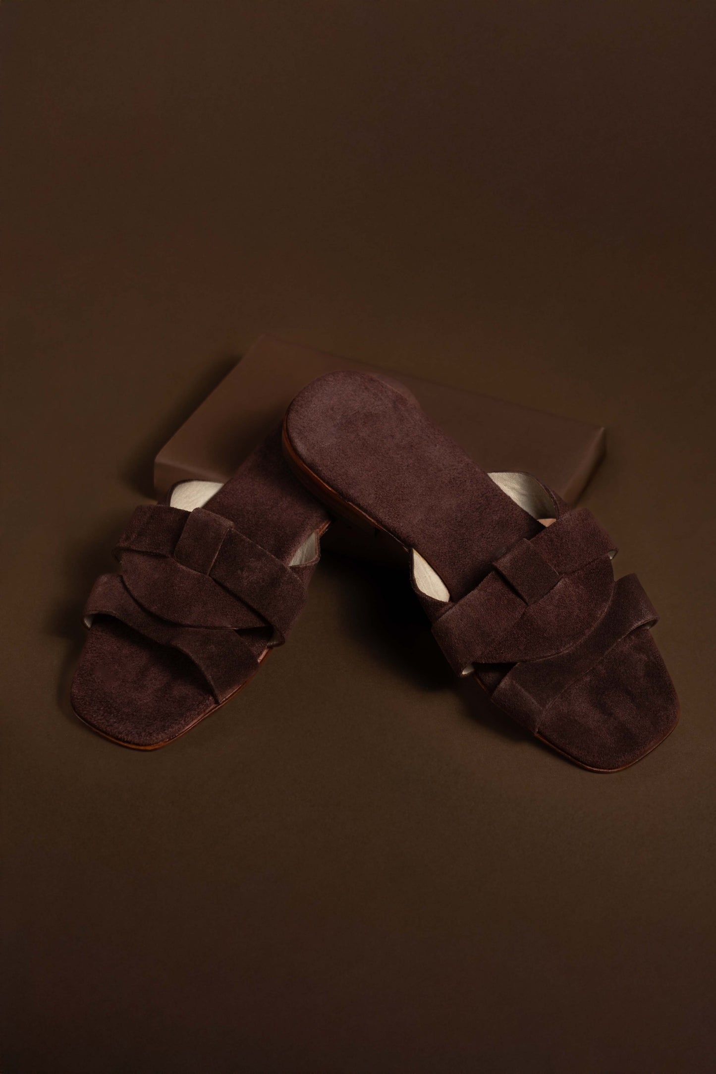 Sandal Gala Brown Suede