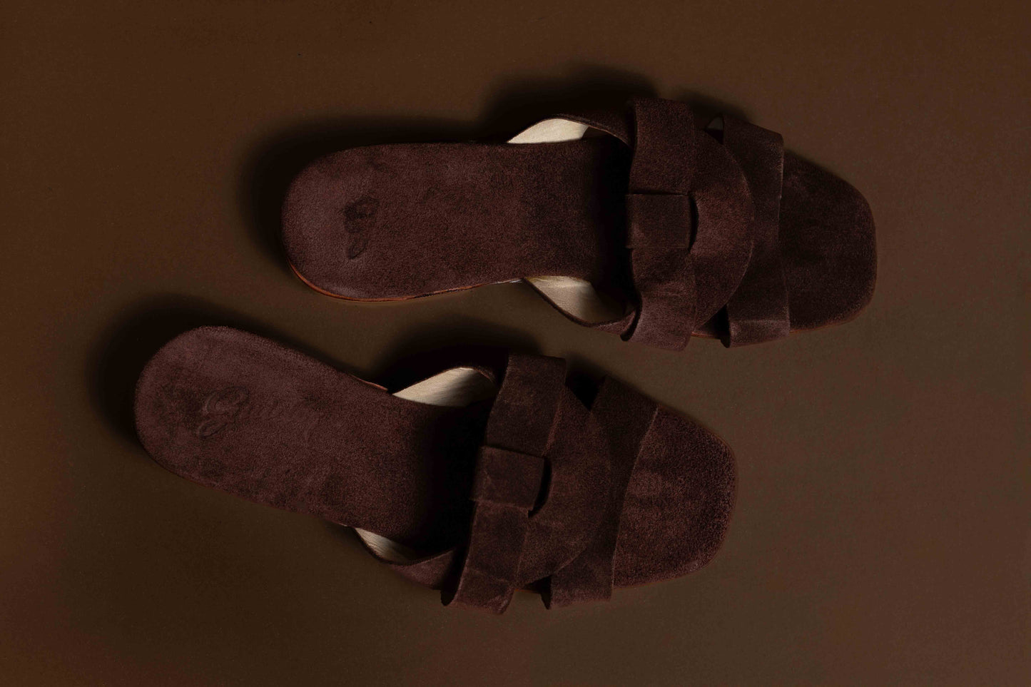Sandal Gala Brown Suede