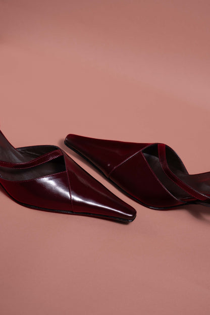 Marais Patent Burgundy
