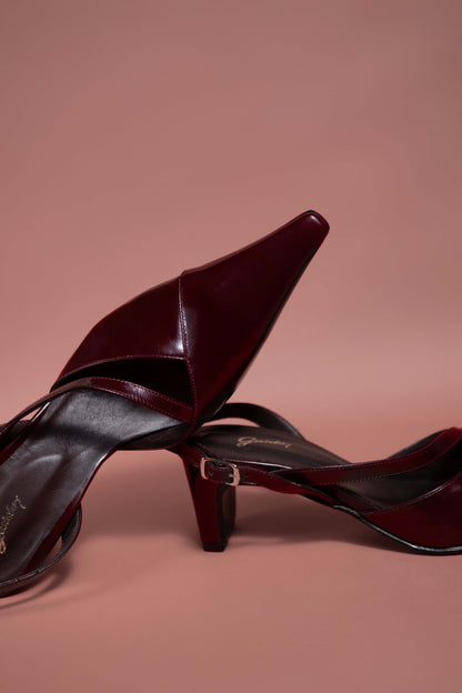 Marais Patent Burgundy