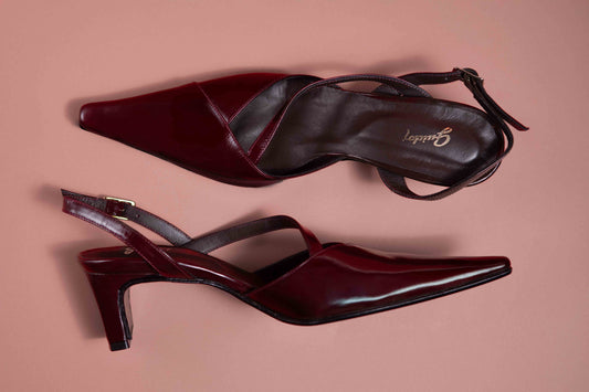 Marais Patent Burgundy