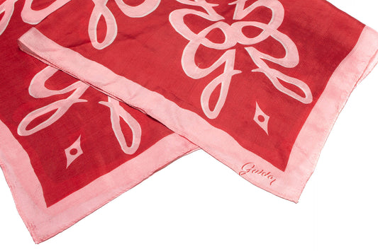 Scarf Butterfly Pink