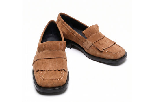 Moccasin Fleco Coco Suede