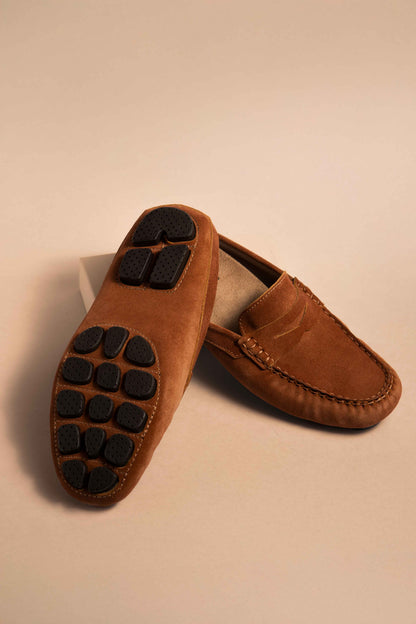 Mule with Headband Suede