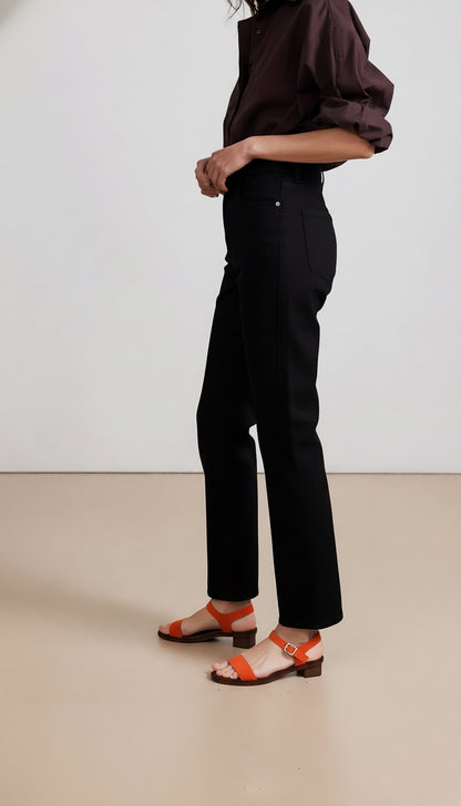 Sandale Torino en daim brique