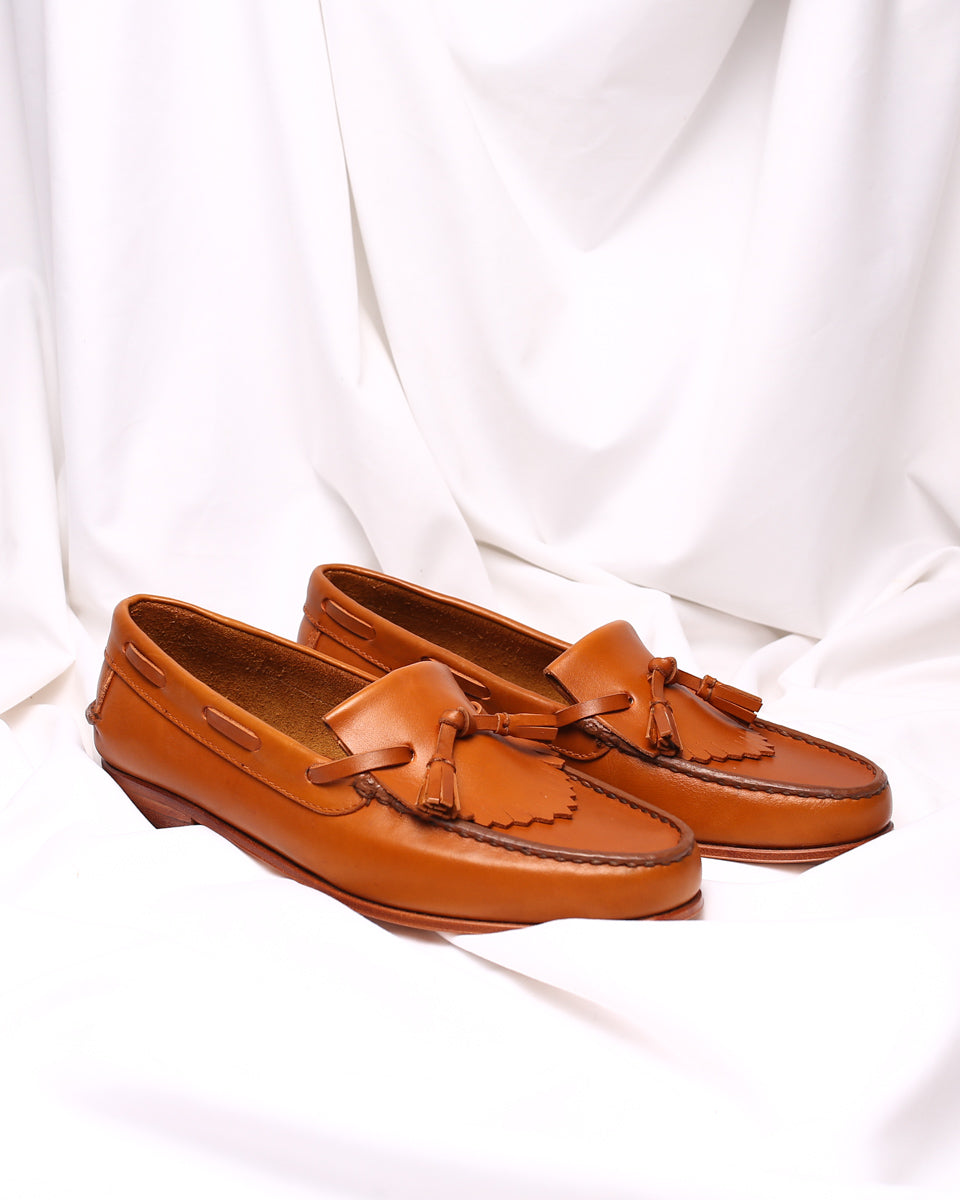 Moccasin Simple Sole 4222 Tan VC