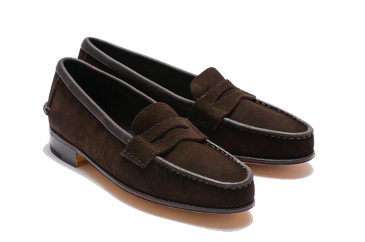 Moccasin Classic 5318 Suede Brown