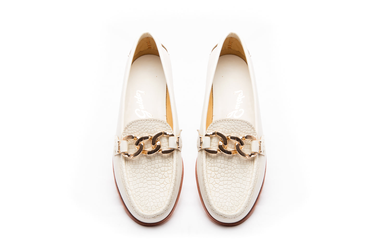 Moccasin 5327 Chain Ivory